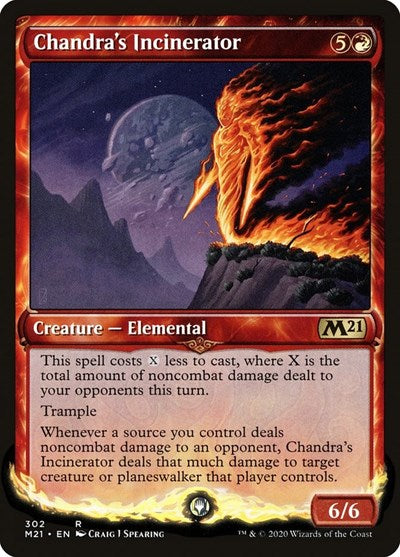 Chandra's Incinerator (Showcase) - Front