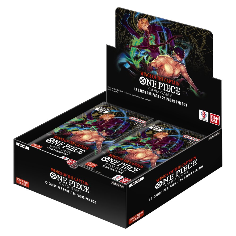 One Piece Card Game: Booster Pack – Wings of the Captain OP-06