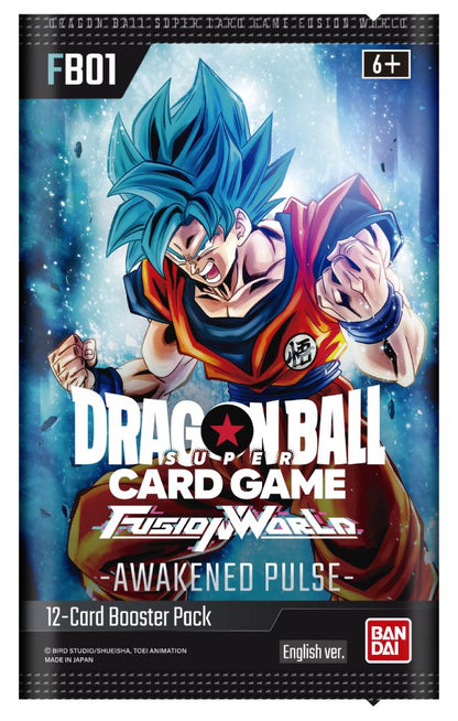 Dragon Ball Super Card Game Fusion World Booster Display Awakened Pulse FB01