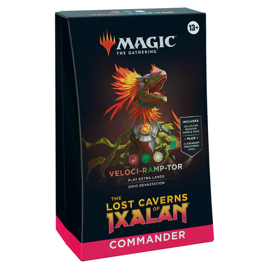 Magic The Lost Caverns of Ixalan - Veloci-Ramp-Tor - Commander Deck