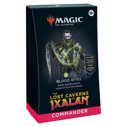 Magic The Lost Caverns of Ixalan - Blood Rites - Commander Deck