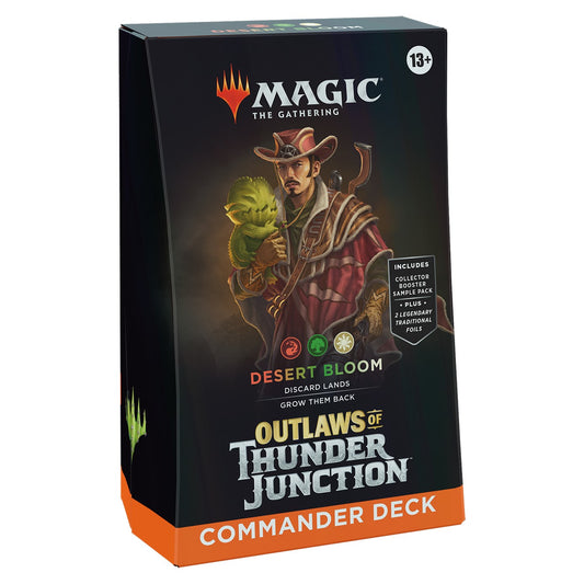 Magic Outlaws of Thunder Junction - Desert Bloom Commander Deck