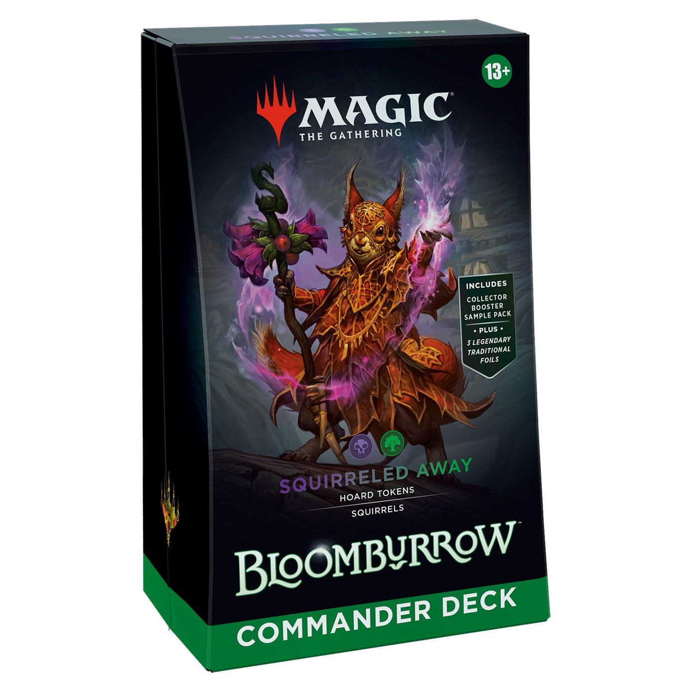 Magic Bloomburrow -  Squirrelled Away Commander Deck