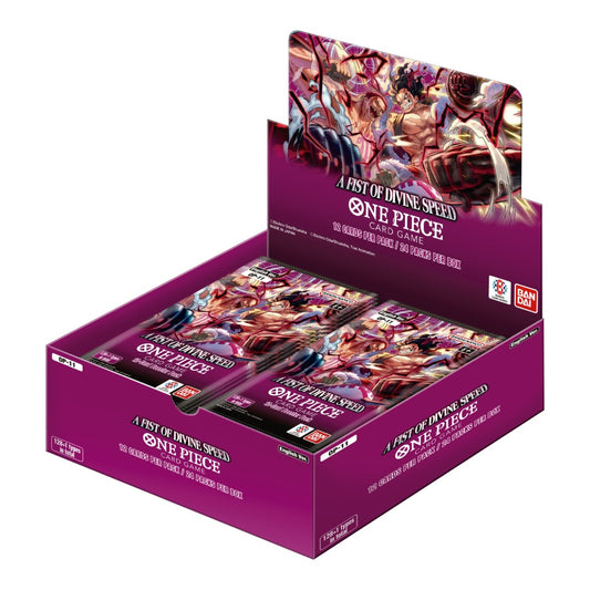 One Piece Card Game - OP-11 - A Fist of Divine Speed - Booster Box
