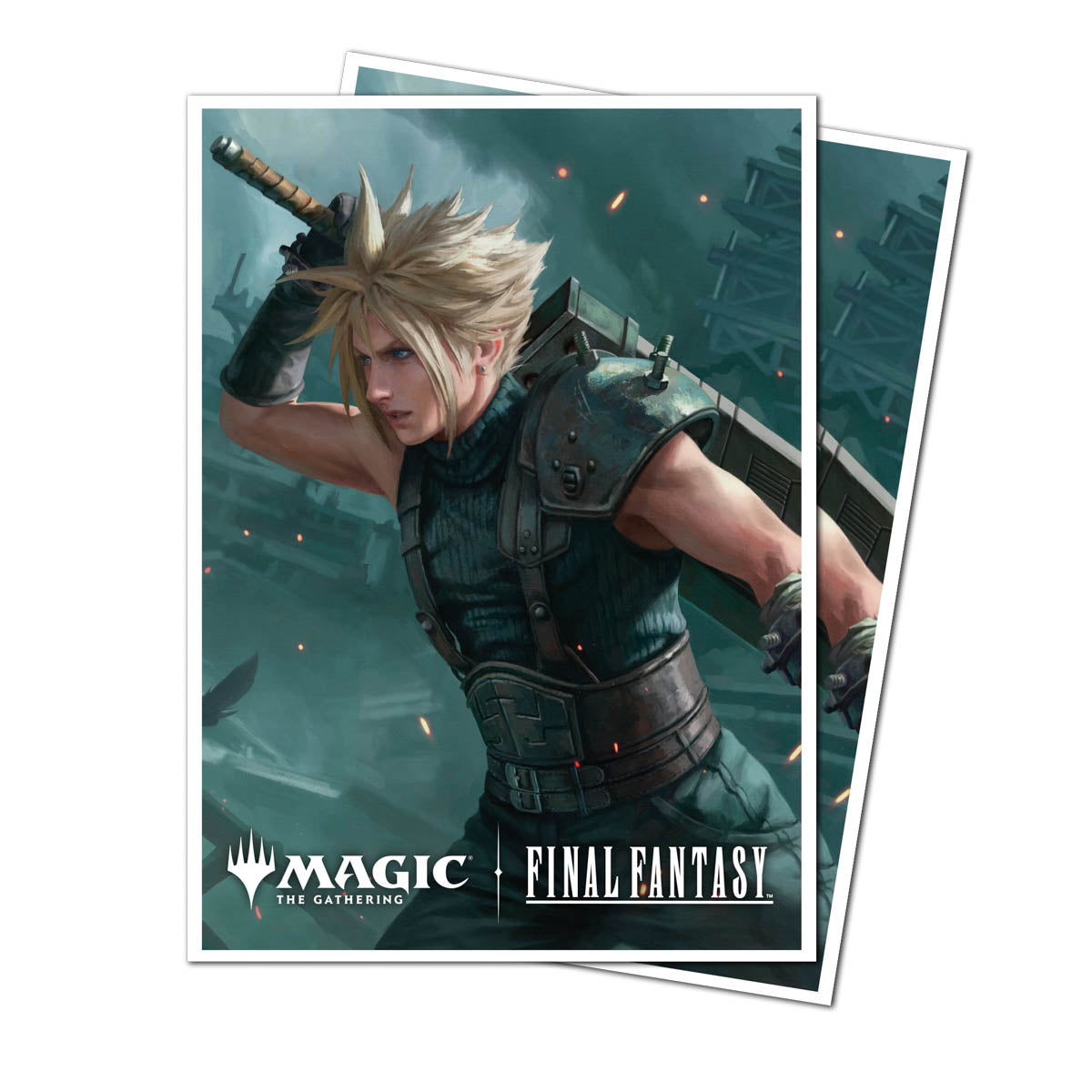 Ultra Pro: Magic the Gathering - FINAL FANTASY Cloud Limit break 105ct Apex Deck Protector sleeves for MtG