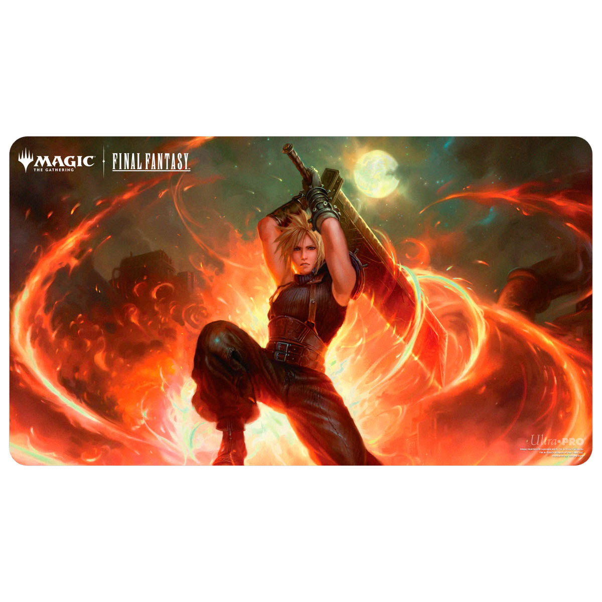 Ultra Pro: UP38740 Magic the Gathering - FINAL FANTASY - Commander Cloud, Ex-SOLDIER -  Playmat Commander A for MtG