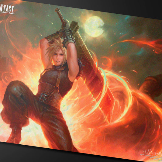 Ultra Pro: UP38740 Magic the Gathering - FINAL FANTASY - Commander Cloud, Ex-SOLDIER -  Playmat Commander A for MtG