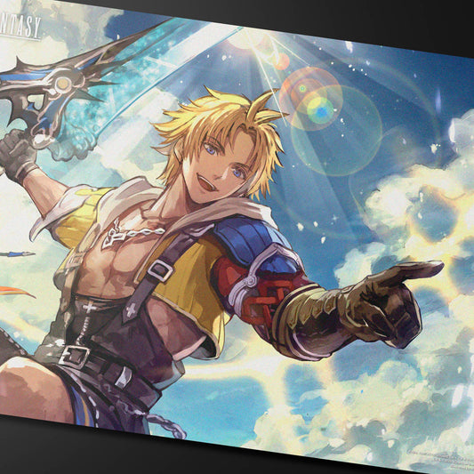 Ultra Pro: UP38743 Magic the Gathering - FINAL FANTASY - Commander Tidus, Yuna's Guardian - Playmat Commander D for MtG