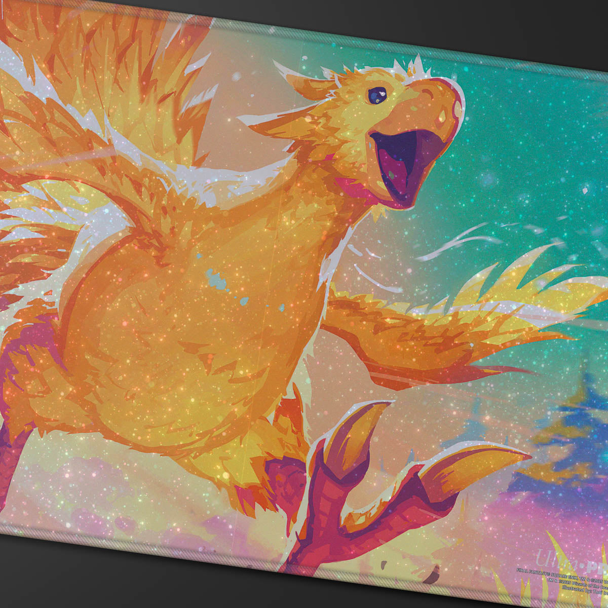Ultra Pro: UP38761 Magic the Gathering - FINAL FANTASY - Premium Traveling Chocobo - Holofoil Playmat Premium U for MtG