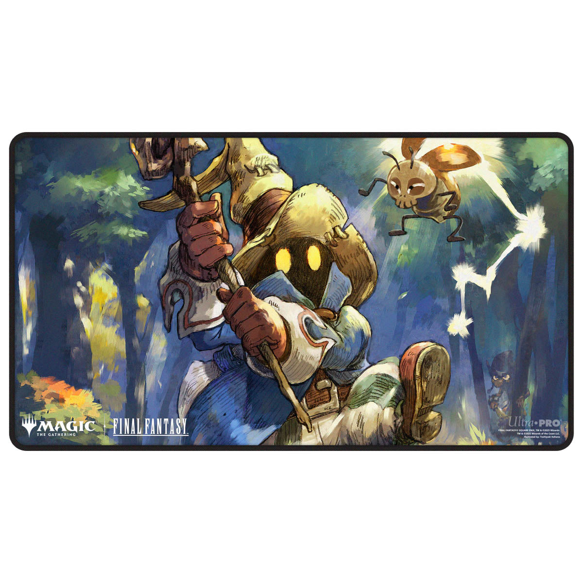 Ultra Pro: UP38765 Magic the Gathering - FINAL FANTASY -Premium Vivi Ornitier - Black Stitched Playmat Premium Y for MtG