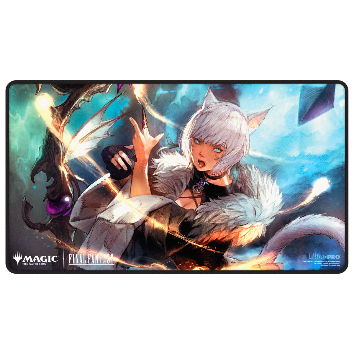 Ultra Pro: UP38766 Magic the Gathering - FINAL FANTASY - Premium Y'shtola Rhul - Black Stitched Playmat Premium Z for MtG