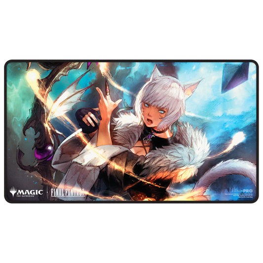 Ultra Pro: UP38766 Magic the Gathering - FINAL FANTASY - Premium Y'shtola Rhul - Black Stitched Playmat Premium Z for MtG