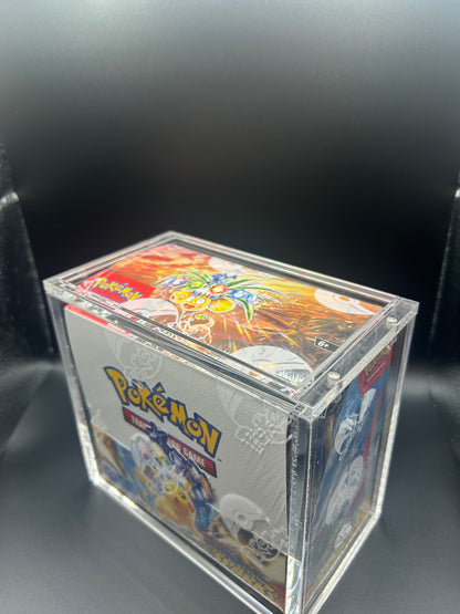 Pokémon TCG English Booster Box Acrylic Display Case - Stackable