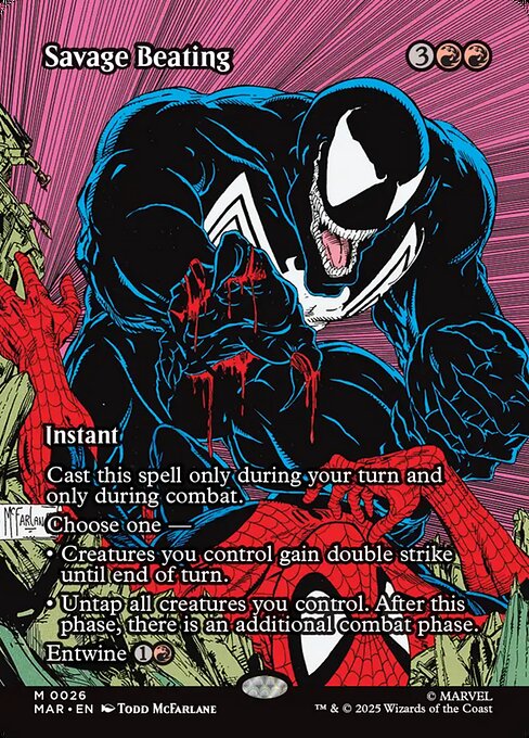 Savage Beating — artwork