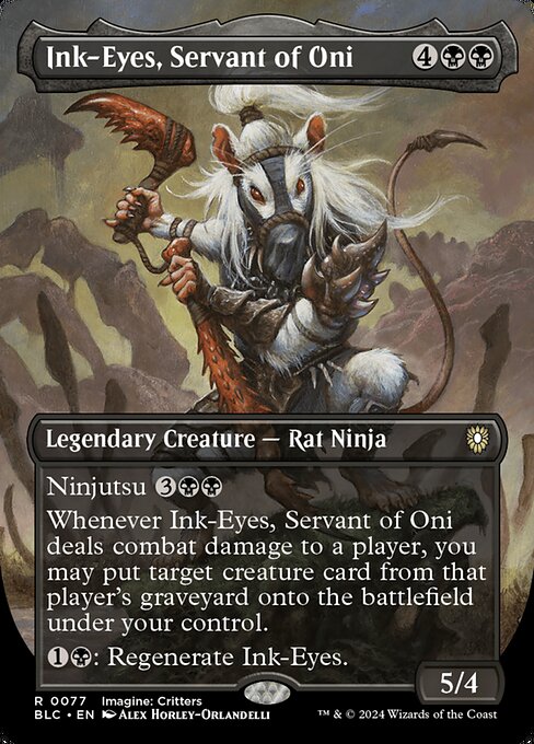 Ink-Eyes, Servant of Oni (Borderless) - Image 2