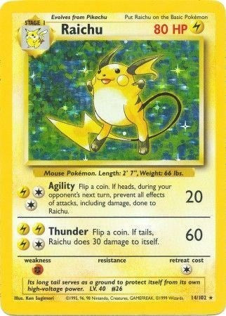 Raichu - Front