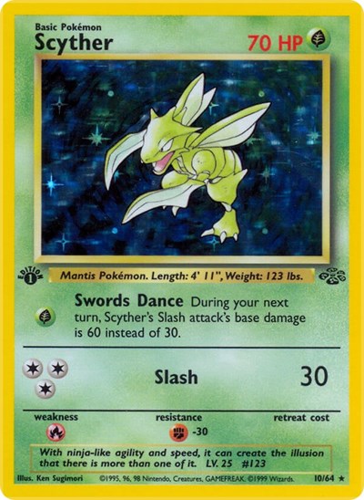 Scyther (10) - Front