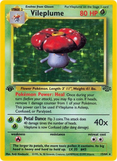 Vileplume (15) - Front