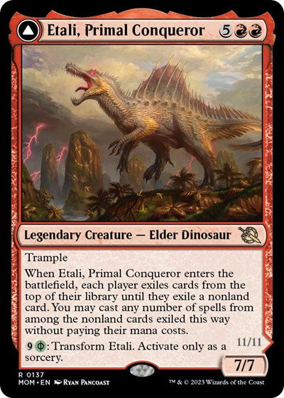 Etali, Primal Conqueror - Front