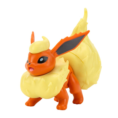Pokémon Flaroen Battle Figure Pack – Fire Type Pokémon Figure (3")