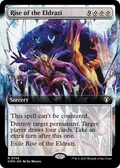 Rise of the Eldrazi (Extended Art) - Front