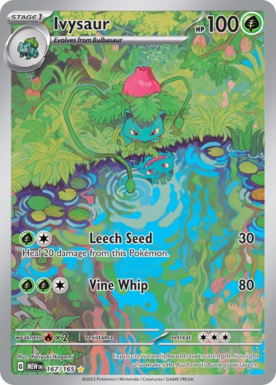 Ivysaur - 167/165 - Front