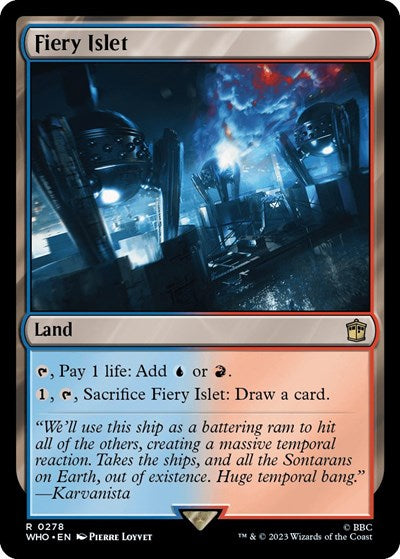 Fiery Islet - Front