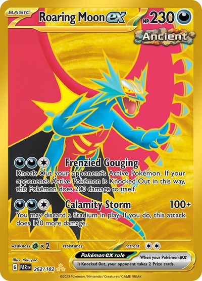 Roaring Moon ex - 262/182 - Front