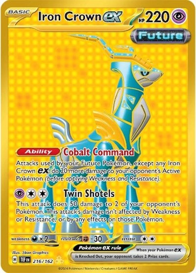 Iron Crown ex - 216/162 - Front