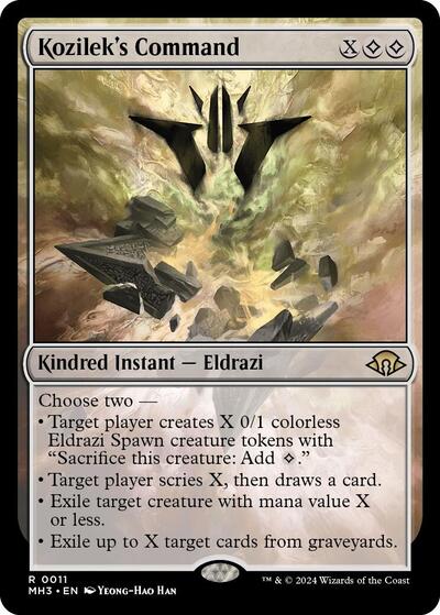 Kozilek's Command - Front
