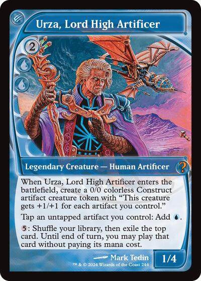 Urza, Lord High Artificer (Future Sight) - Front