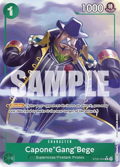 Capone"Gang"Bege (ST02-004) (Alternate Art) - Front