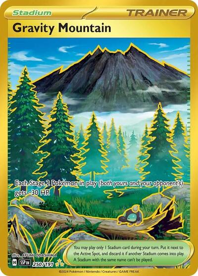 Gravity Mountain - 250/191 - Front