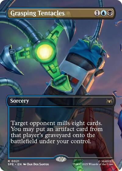 Grasping Tentacles (Borderless) - Front