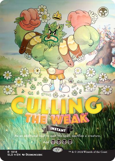 Culling the Weak (Rainbow Foil) - Front
