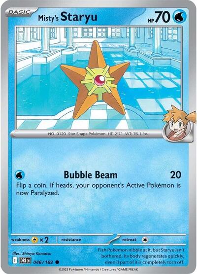 Misty's Staryu - Front