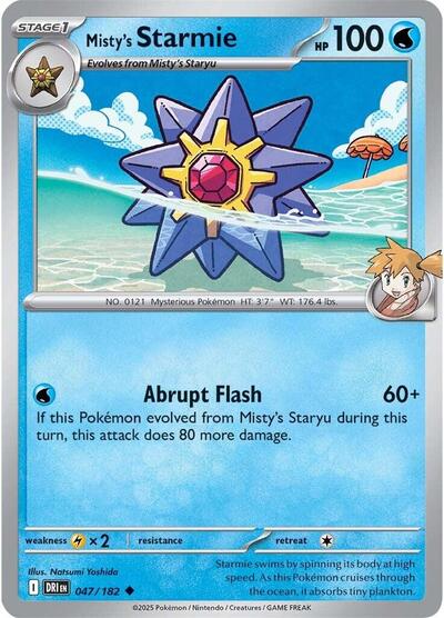 Misty's Starmie - Front