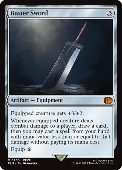 Buster Sword - Front