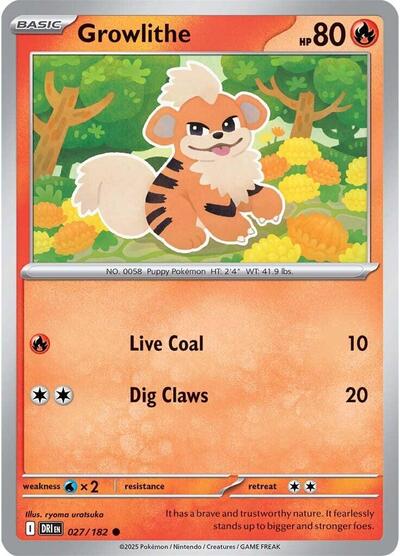 Growlithe - Front