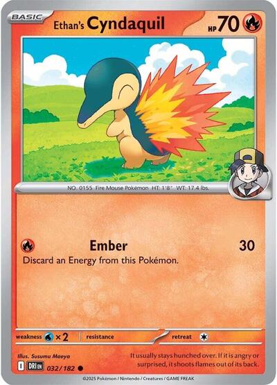 Ethan's Cyndaquil - Front