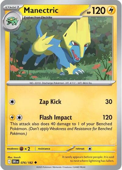 Manectric - Front