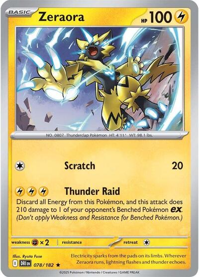 Zeraora - Front