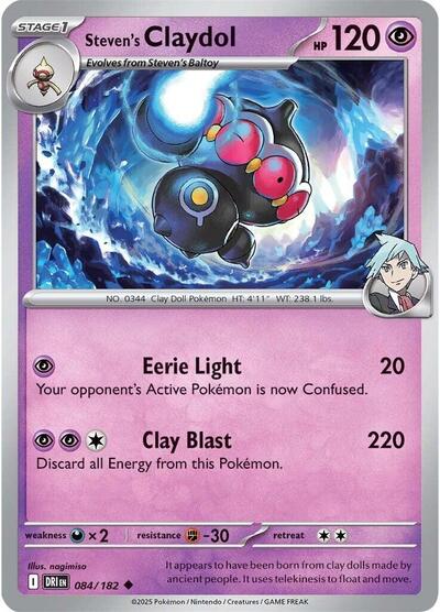 Steven's Claydol - Front
