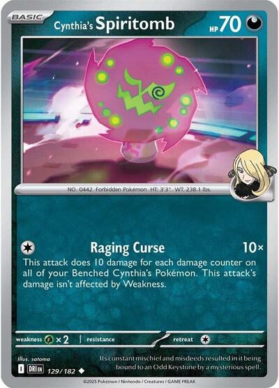 Cynthia's Spiritomb - Front