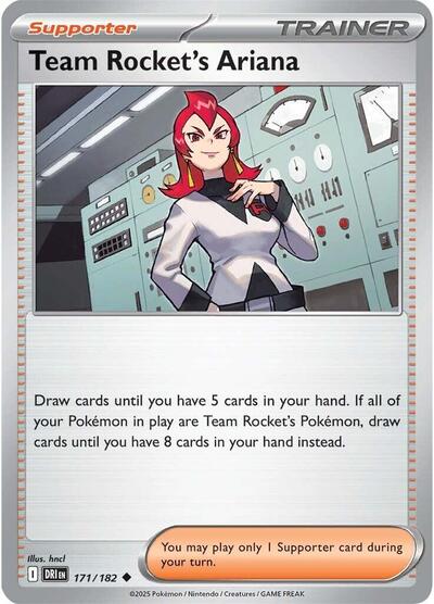 Team Rocket's Ariana - 171/182 - Front