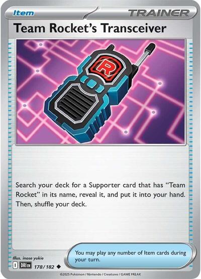Team Rocket's Transceiver - Front