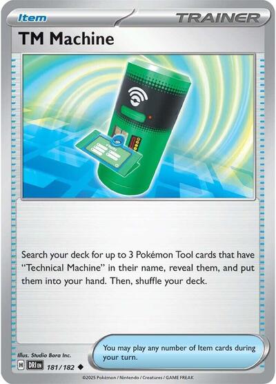 TM Machine - Front