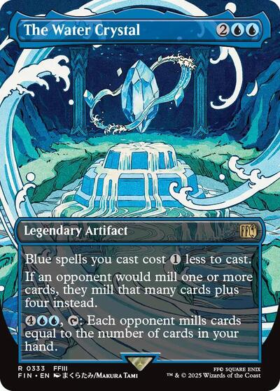The Water Crystal (Borderless) - Front
