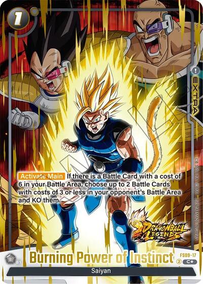 Burning Power of Instinct (Bonus Pack Alternate Art) - Front