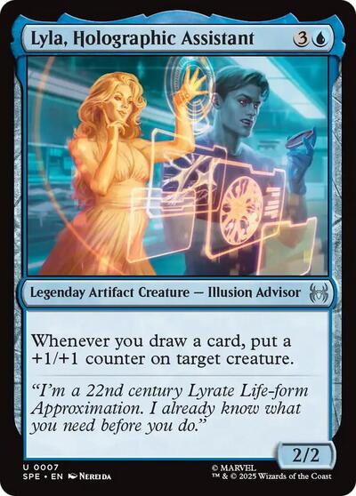 Lyla, Holographic Assistant - Front